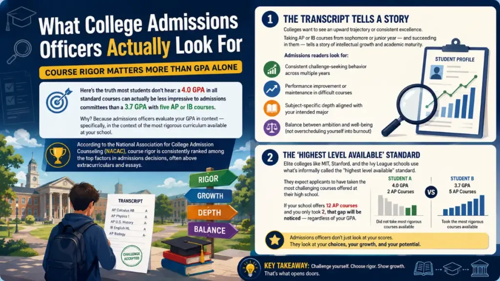 What College Admissions Officers Actually Look For