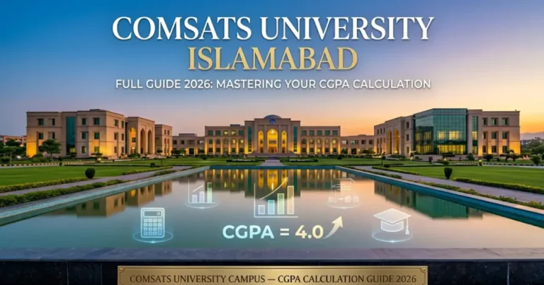 How COMSATS University Calculates CGPA