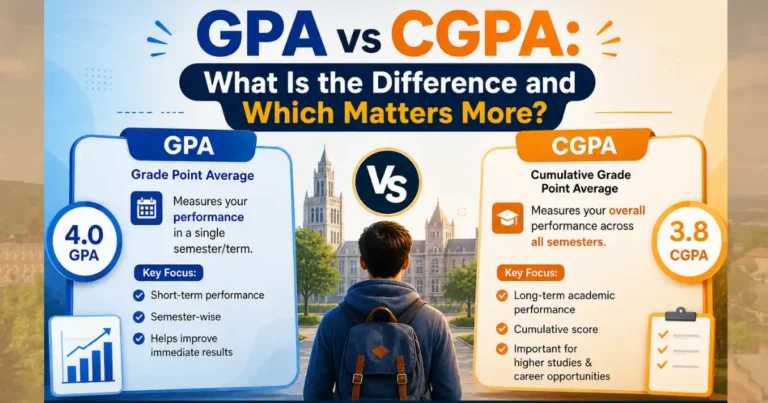 GPA vs CGPA What Is the Difference and Which Matters More