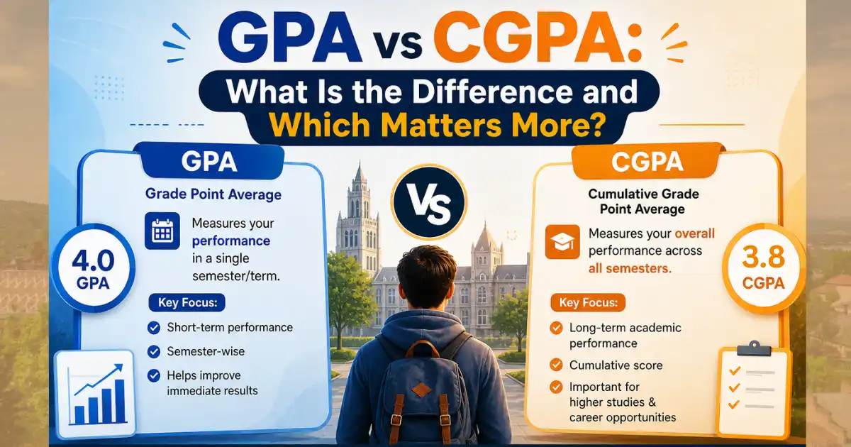 GPA vs CGPA What Is the Difference and Which Matters More