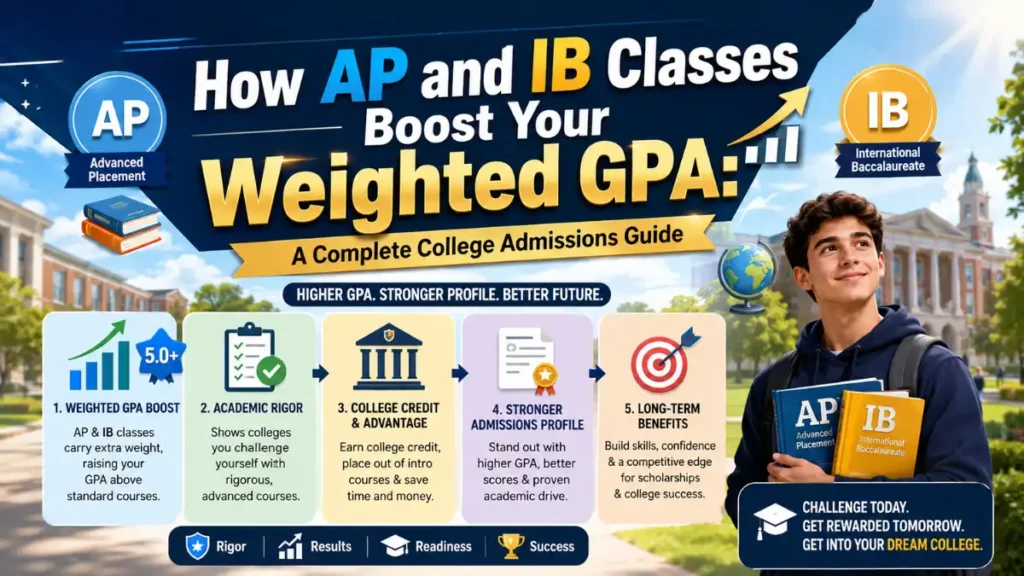 How AP and IB Classes Boost Your Weighted GPA A Complete College Admissions Guide