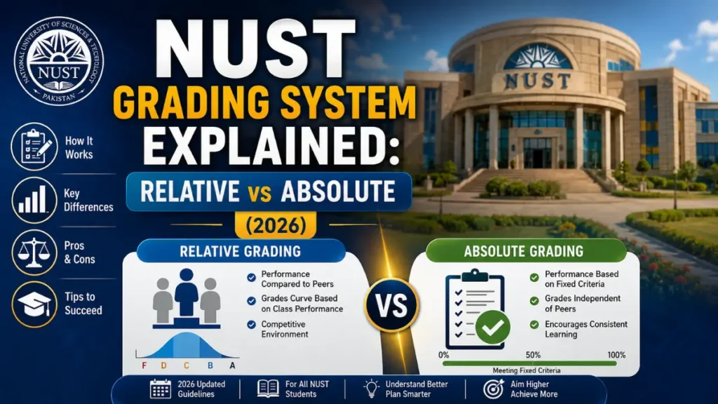 NUST Grading System Explained Relative vs Absolute (2026)