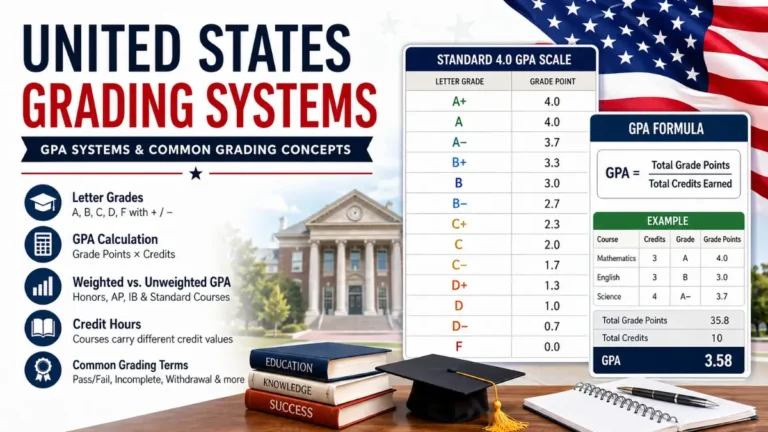 United States Grading Systems GPA Systems & Grading Concepts